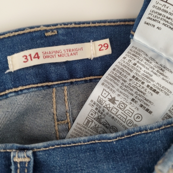 Levi's 314 Shaping Straight Size 29 - Picture 8 of 10
